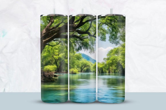 Download Nature with Lake Tumbler Wrap - Lake tumbler wrap Collection