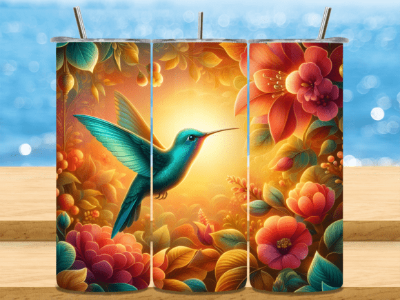Download Tropical Hummingbird Bird Tumbler Wrap - Bird tumbler wrap Collection