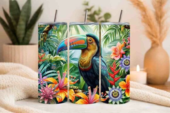 Download Tropical Bird Tumbler Wrap - Bird tumbler wrap Collection