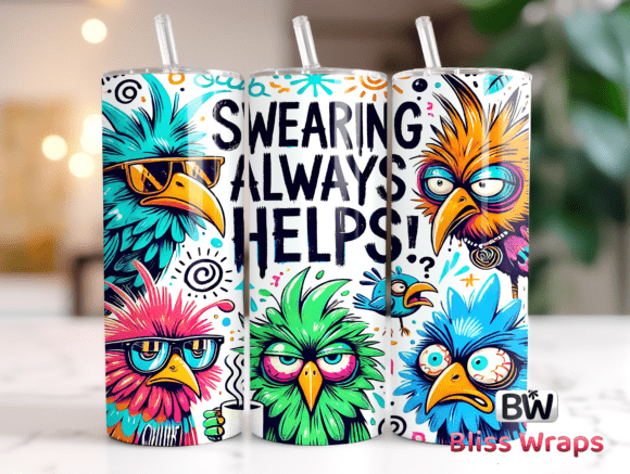 Download Bird Tumbler Wrap Sublimation - Premium Resources
